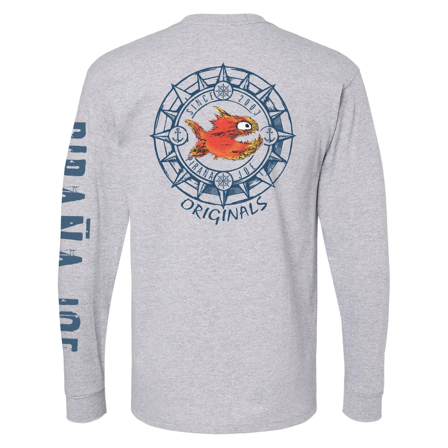 Classic Tee Gray Long Sleeve 16--03