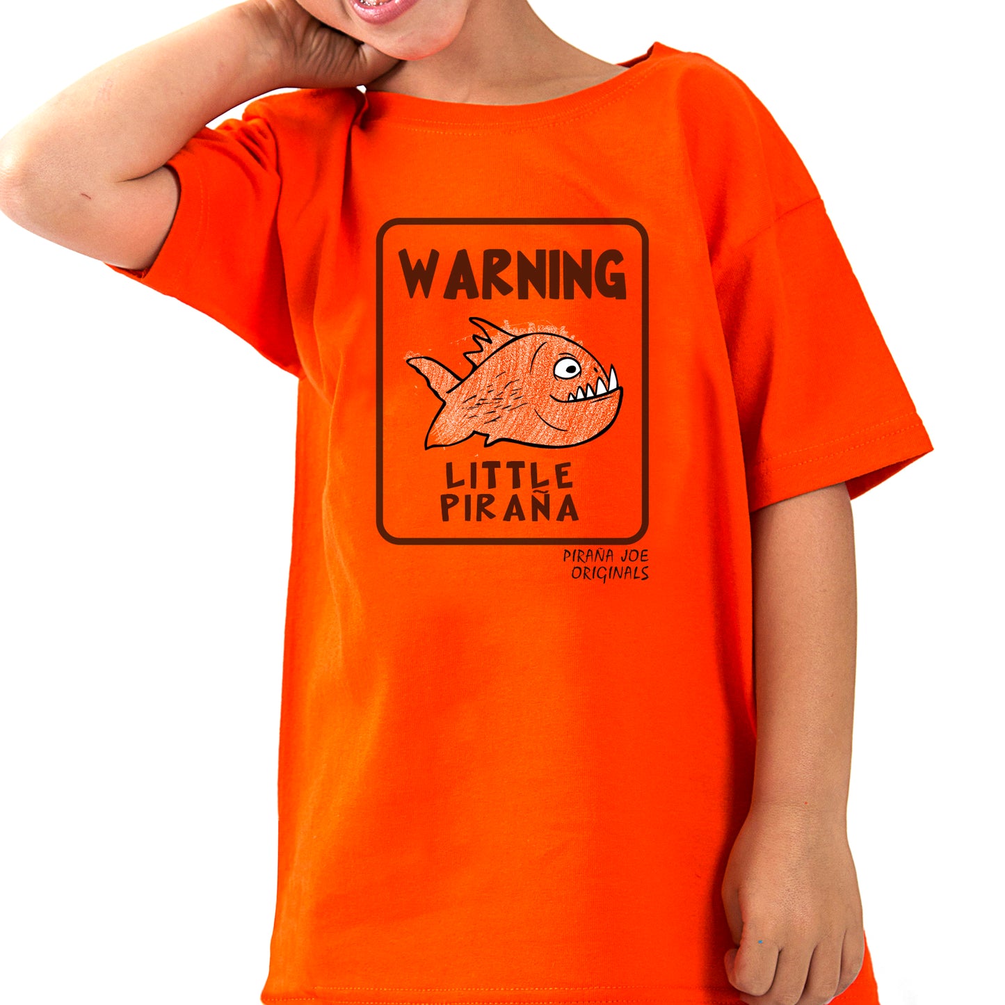 Kids Tee Orange 24--12