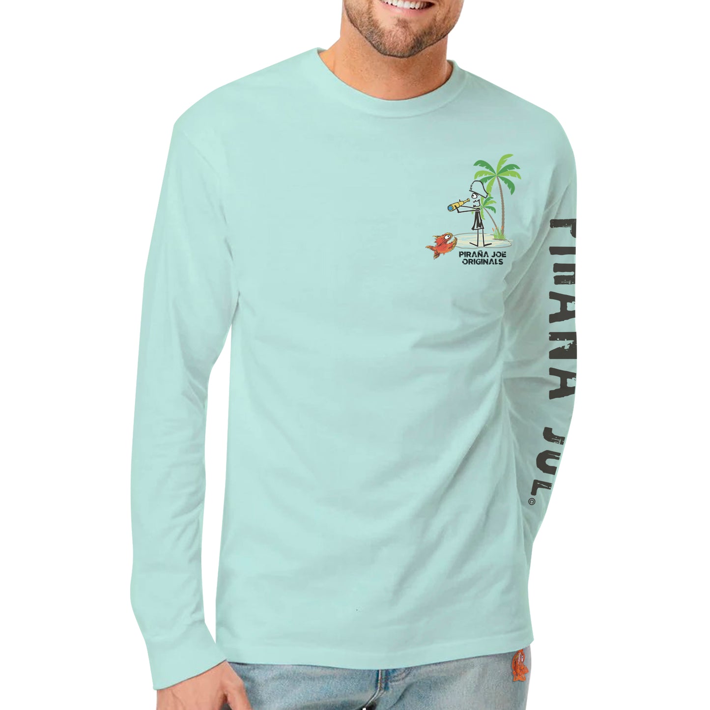 Classic Tee Mint Long Sleeve 20--03 Soft Touch