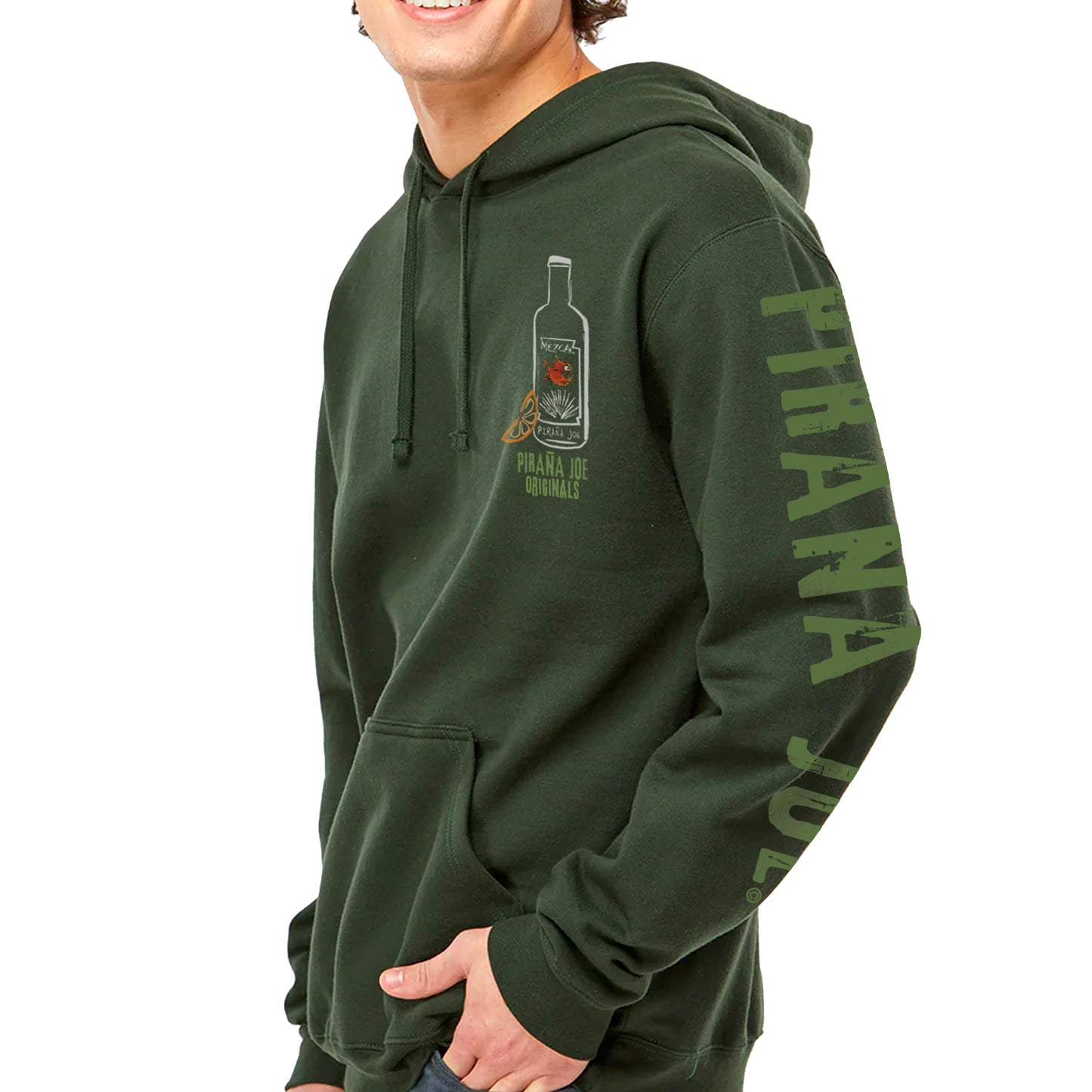 Hoodie Forest Green 19--38